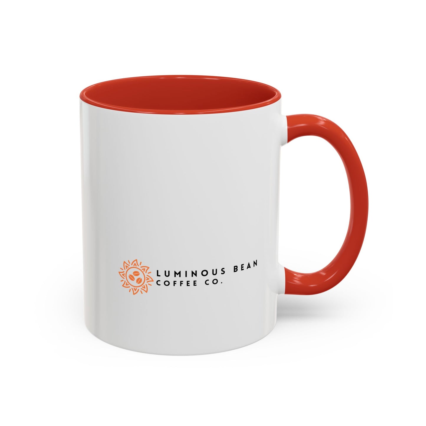 Luminous Bean Accent Coffee Mug - Stylish 11oz Design for Coffee Lovers