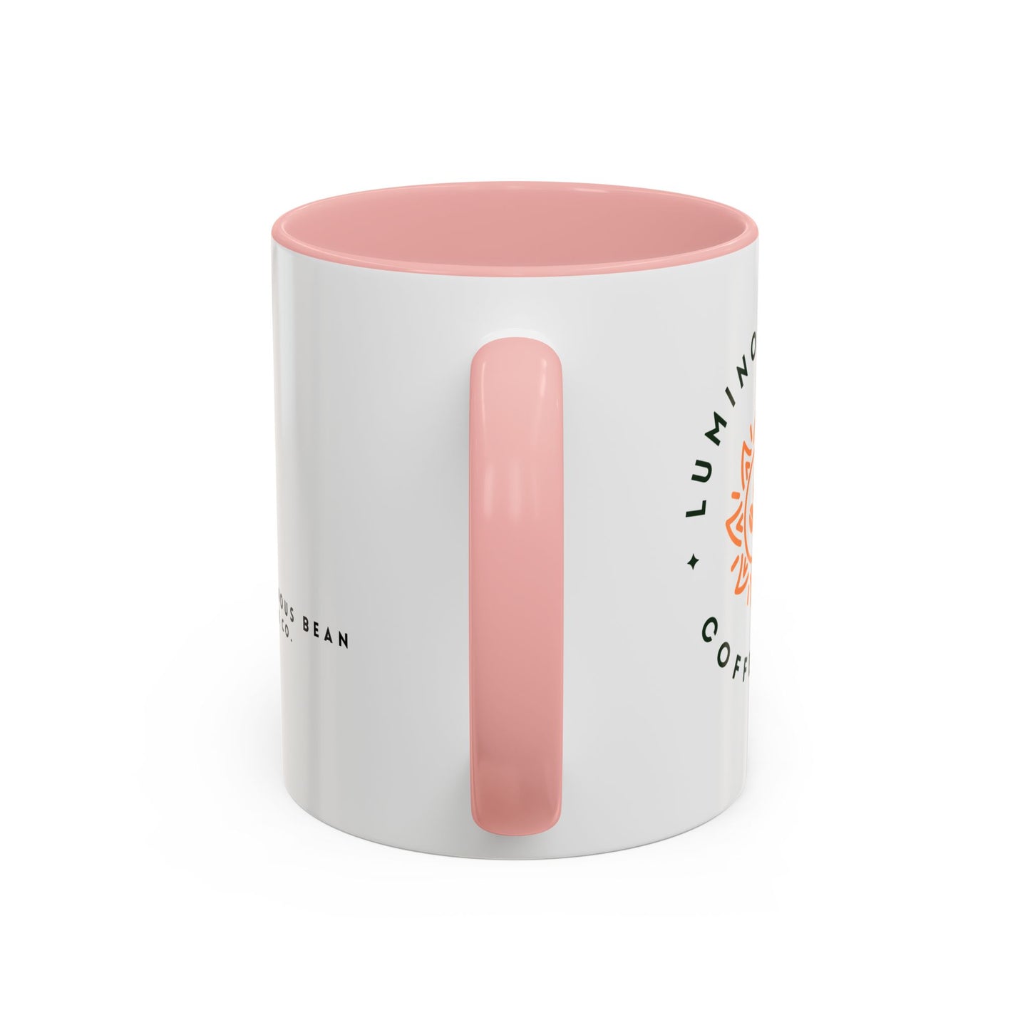 Luminous Bean Accent Coffee Mug - Stylish 11oz Design for Coffee Lovers