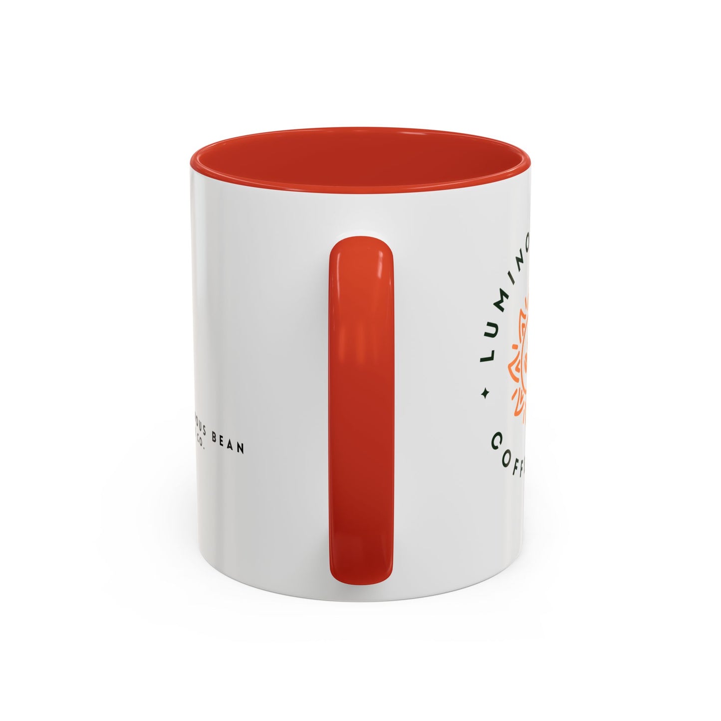 Luminous Bean Accent Coffee Mug - Stylish 11oz Design for Coffee Lovers