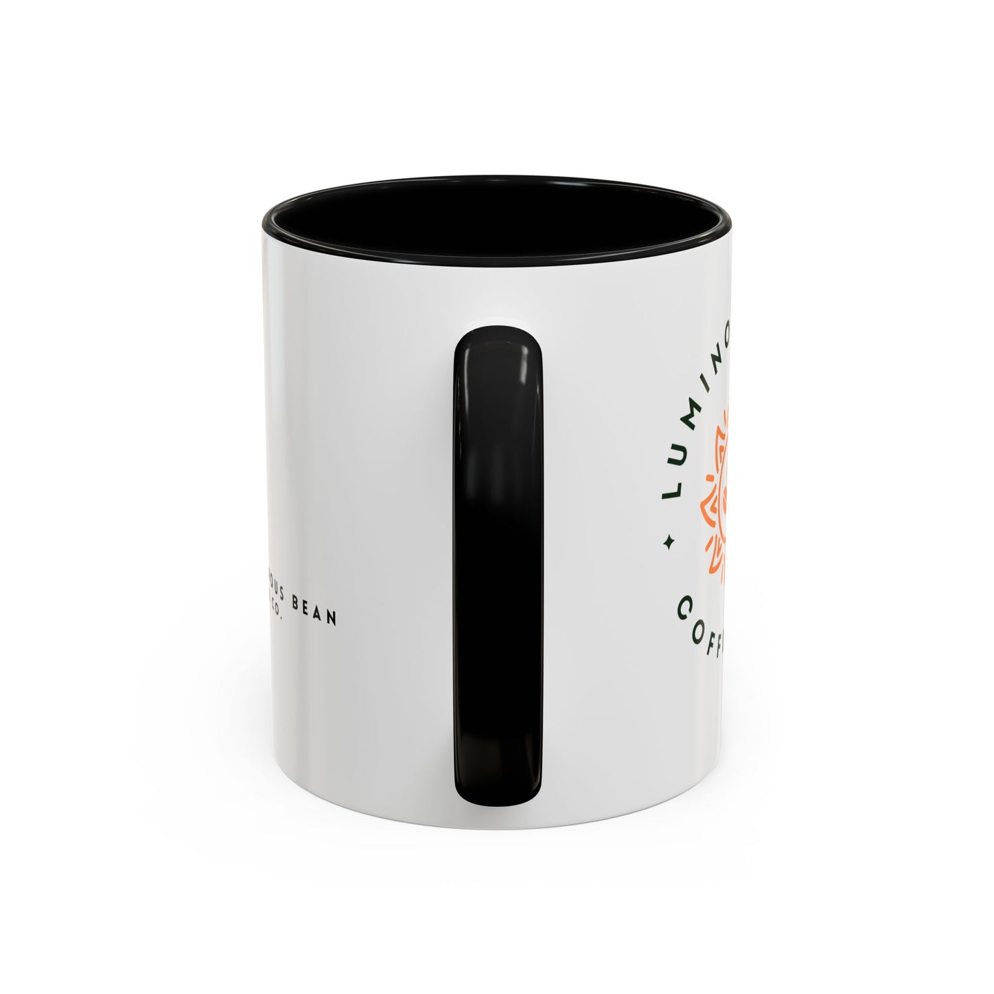Luminous Bean Accent Coffee Mug - Stylish 11oz Design for Coffee Lovers