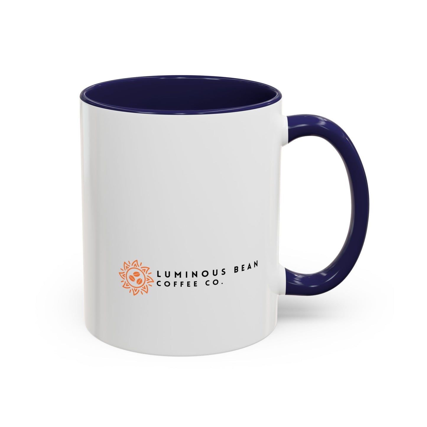 Luminous Bean Accent Coffee Mug - Stylish 11oz Design for Coffee Lovers