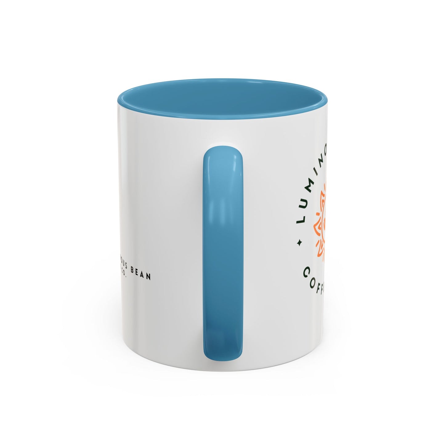 Luminous Bean Accent Coffee Mug - Stylish 11oz Design for Coffee Lovers