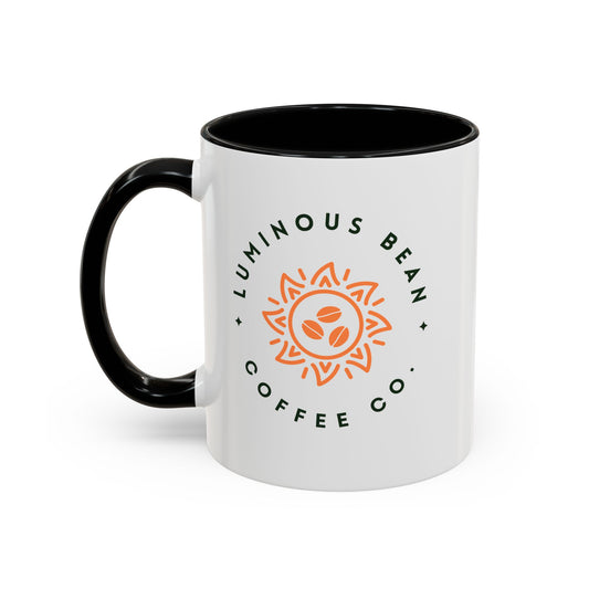 Luminous Bean Accent Coffee Mug - Stylish 11oz Design for Coffee Lovers